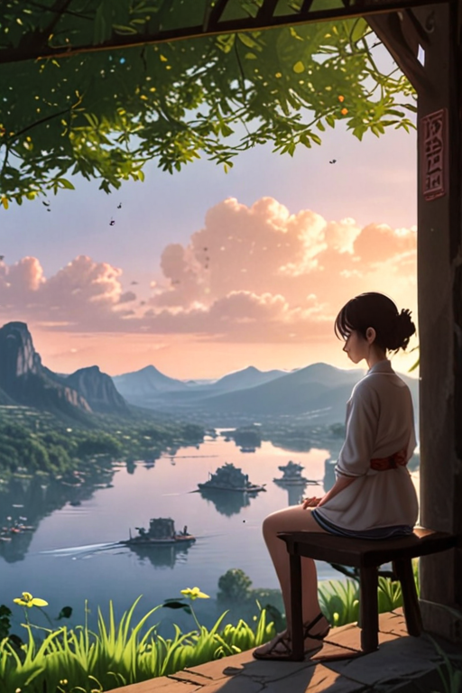 Đèn Trời Thả Giữa Đêm Hè